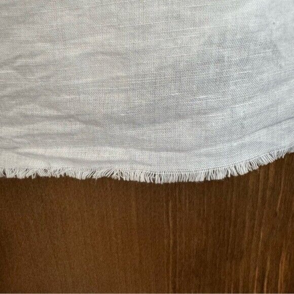 Greg Lauren Classic White Linen The Studio Shirt Sz 6 - Picture 5 of 10